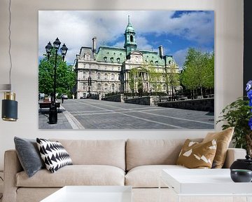 MONTREAL CANADA Hotel de Ville, by Richard Wareham