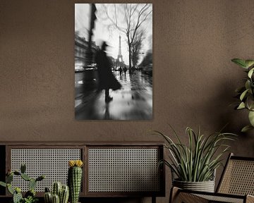Paris Impression in schwarzweiß von ARTemberaubend