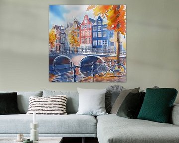 Fietsen in Amsterdam van ARTemberaubend