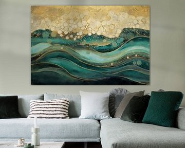 Golven van Goud en Groen van Whale & Sons