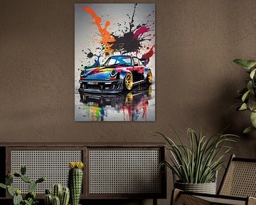 Porsche 911 turbo RWB by kevin gorter
