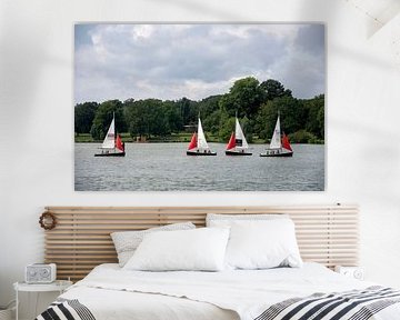 Münstersche Aa sailing by Richard Wareham