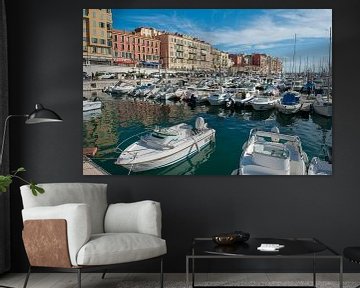 Nice France Port Lympia Harbour. van Richard Wareham