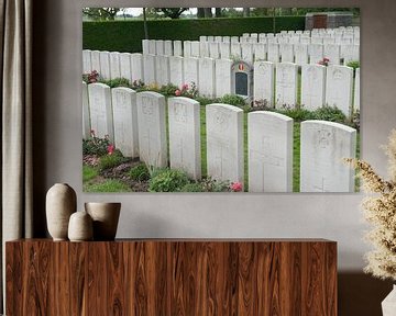 Oorlogsbegraafplaats Zuydcoote van Richard Wareham