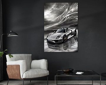 Porsche 918 spyder van kevin gorter