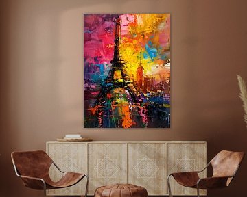 Paris, Eiffel Tower by Petra Dreiling-Schewe