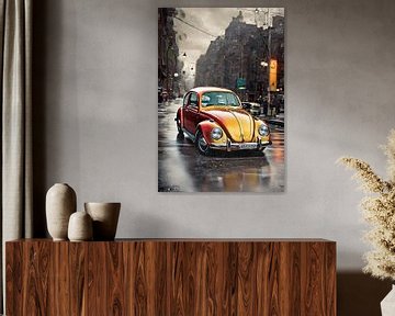 Vintage volkswagen kever van kevin gorter
