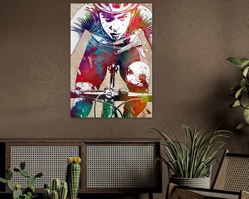 Fietsen #wielrennen #sport #fiets van JBJart Justyna Jaszke
