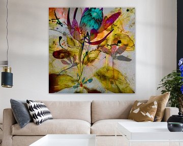 THE LANGUAGE OF FLOWERS van RAR Kramer - Visual poet