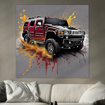 Hummer h2 splash art