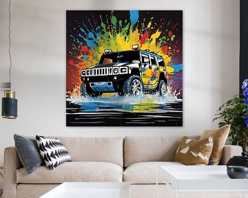 Hummer h2 splash art