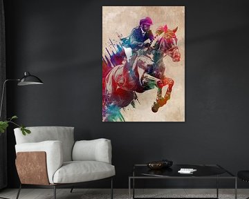 Horse Rider #rider #horse #sport by JBJart Justyna Jaszke