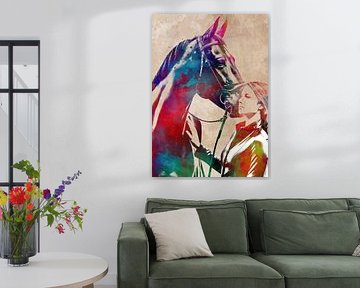 Horse Rider #rider #horse #sport by JBJart Justyna Jaszke
