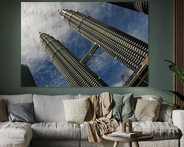 Kuala Lumpur Petronas Twin Towers van Richard Wareham