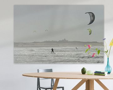 Kitesurf Morokko van Richard Wareham