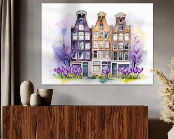 Amsterdam voorjaar van Thea Mekkelholt