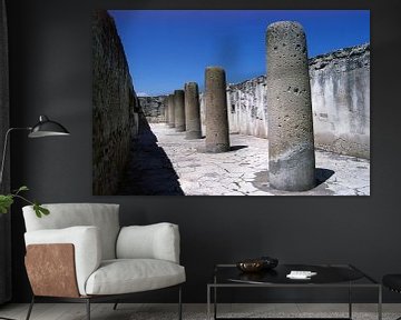 Mitla Mexico Aztec ruins by Richard Wareham
