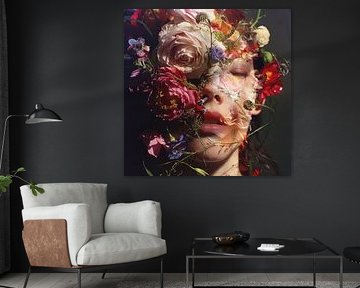 Kunst mit Blumen