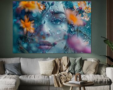kunst met bloemen