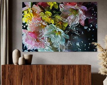 kunst met bloemen