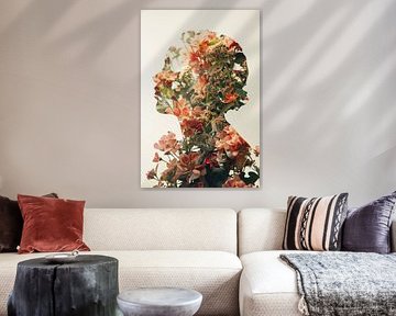 kunst met bloemen