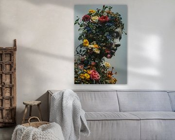 kunst met bloemen