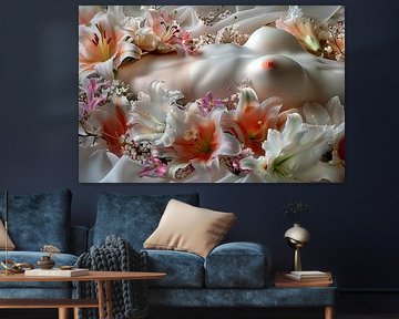 art with flowers