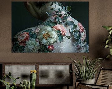 art with flowers