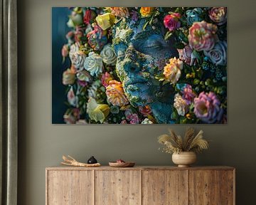 Kunst mit Blumen