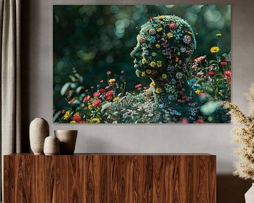 Kunst mit Blumen