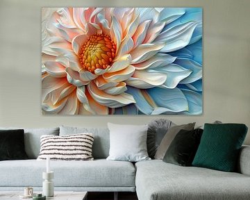 malerische bunte Blumen
