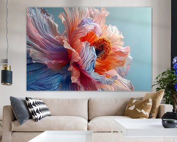 malerische bunte Blumen