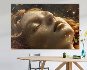 schilderachtig spiritueel portret