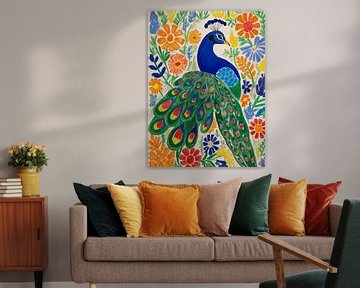 Pauw Stijl Henri Matisse van TOAN TRAN