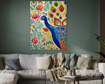 Pauw Stijl Henri Matisse van TOAN TRAN