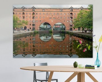 Manchester UK Castlefield inner city conservation area by Richard Wareham