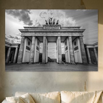 Brandenburger Tor in schwarz-weiß | Berlin | Reisefotografie | Deutschland
