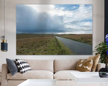Brecon Beacons road by Richard Wareham