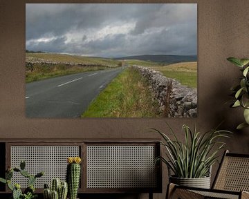 Storm over Yorkshire van Richard Wareham