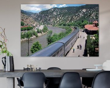 California Zephyr  - Glenwood Springs van Richard Wareham