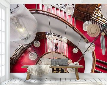 Spiraal trap van de  Hogeschool in Rotterdam!