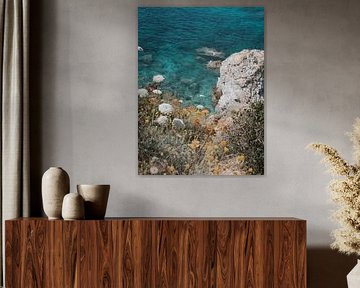Beautiful beach in Italy by Mathilda Verwoerdt