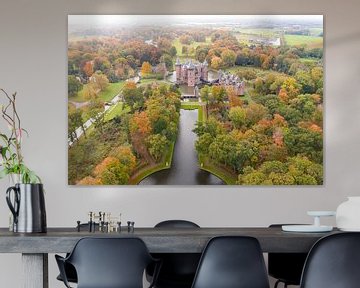 Castle the hair during autumn! by Peter Haastrecht, van