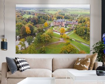 Castle the hair during autumn! by Peter Haastrecht, van