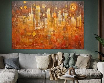 Stadt aus Gold und Licht von Whale & Sons