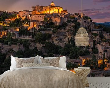 Sunset in Gordes, France