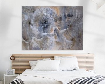 Sprookjes - duiven, paardenbloemen, gezichten van Annette Schmucker