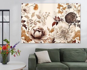 Modern Chique, Bloemen motief van Caroline Guerain