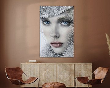 picturesque portrait by Egon Zitter