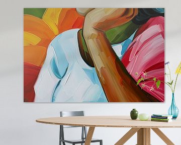 creatief abstract portret